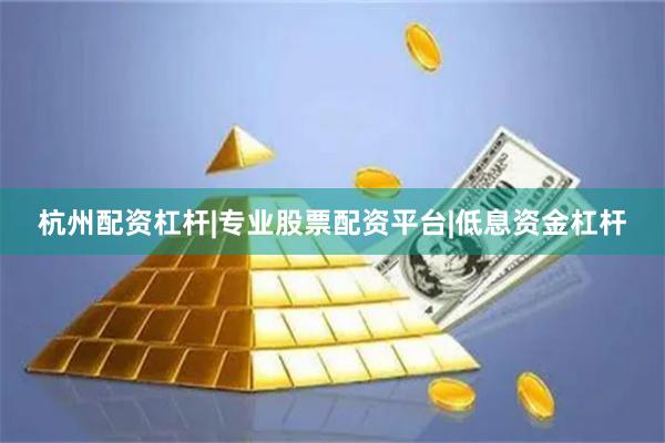 杭州配资杠杆|专业股票配资平台|低息资金杠杆